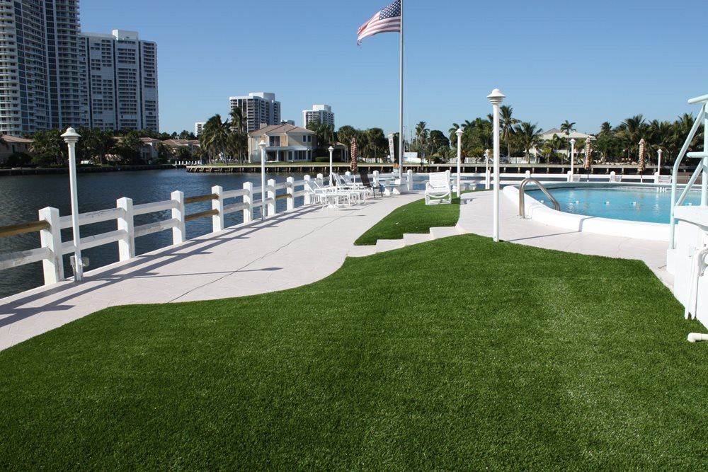 Augusta artificial grass landscaping
