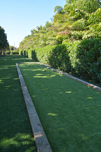 Augusta Custom Bocce Court
