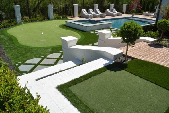 Augusta backyard tee box